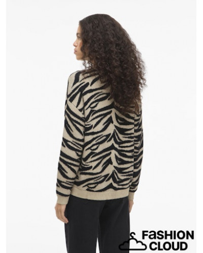 VIFEAMA JACQUARD KNIT TOP