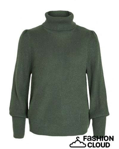 VILOU NEW ROLLNECK L/S KNIT TOP - NOOS