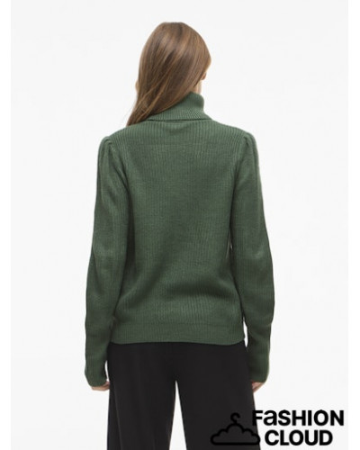 VILOU NEW ROLLNECK L/S KNIT TOP - NOOS