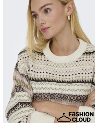 ONLARIANNE L/S PULLOVER KNT NOOS