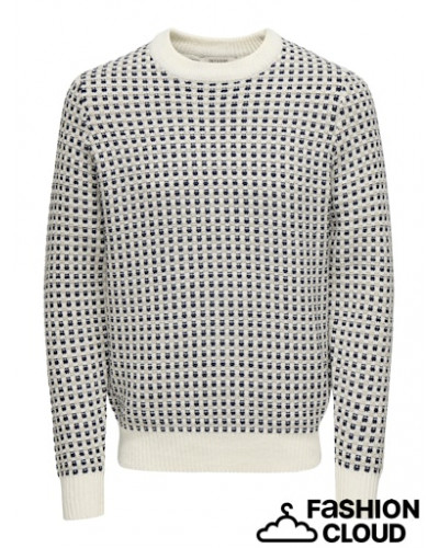 ONSMUSA REG 3 STRUC CREW KNIT