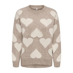 ONLPOPPY pullover in maglia con dettaglio di perle