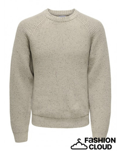 ONSLITUS REG 5 NAPS CREW KNIT