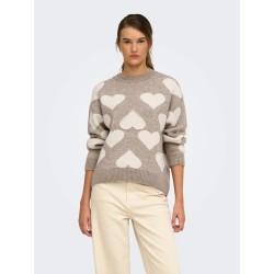 ONLPOPPY pullover in maglia con dettaglio di perle