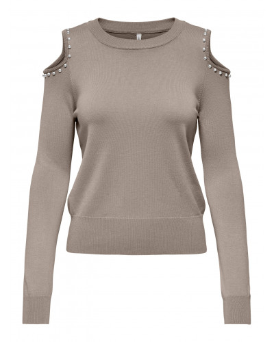 ONLGILA LS O-NECK BLING CC KNT