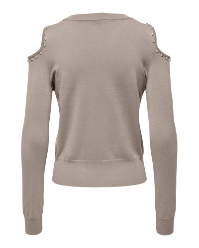 ONLGILA LS O-NECK BLING CC KNT