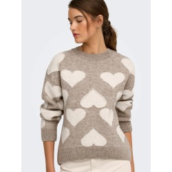 ONLPOPPY Strickpullover mit Perlendetail