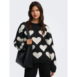 ONLPOPPY Strickpullover mit Perlendetail