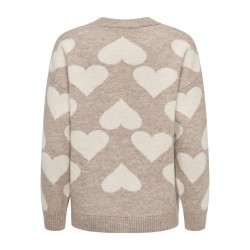 ONLPOPPY Strickpullover mit Perlendetail