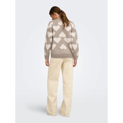 ONLPOPPY pullover in maglia con dettaglio di perle
