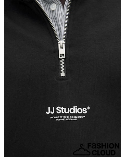 JJESOHO SWEAT QUARTER ZIP HN NOOS