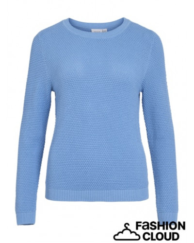 VIDALO O-NECK L/S KNIT TOP- NOOS