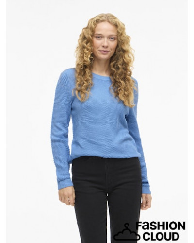 VIDALO O-NECK L/S KNIT TOP- NOOS