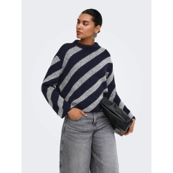 ONLJADE Strickpullover mit hohem Kragen