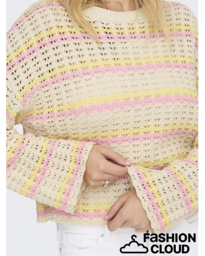 ONLASA LS O-NECK KNT NOOS