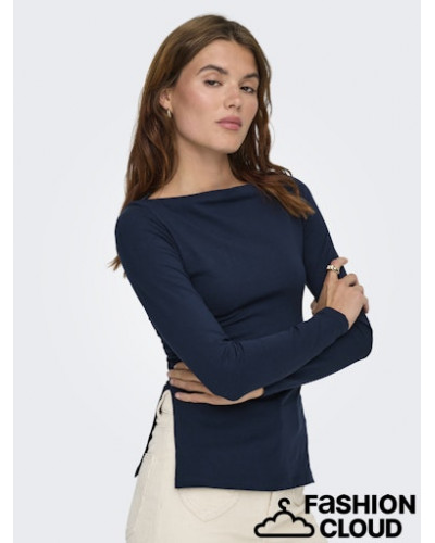 ONLKISS LS BOATNECK TOP CC JRS NOOS