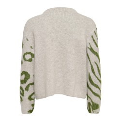 ONLJADE Strickpullover mit hohem Kragen