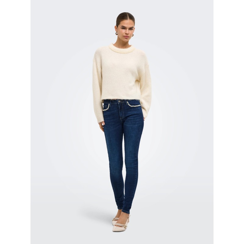 ONLAMBER LS DECO O-NECK KNT