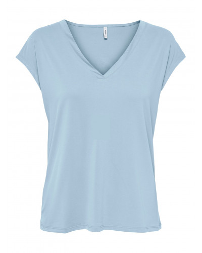 ONLFREE LIFE S/S MOD.V-NECK TOP JRS NOOS