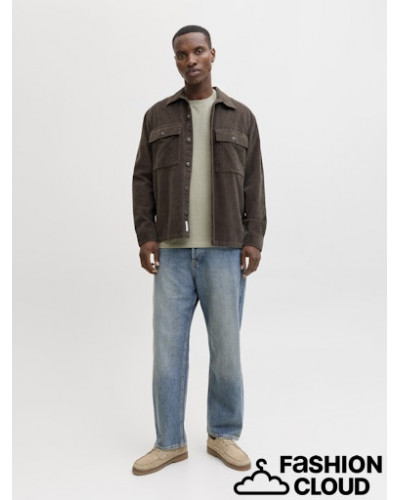 JJEDOVER SLUB TEE SS NOOS