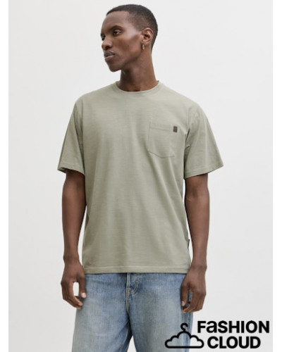 JJEDOVER SLUB TEE SS NOOS