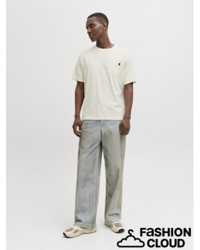 JJEDOVER SLUB TEE SS NOOS