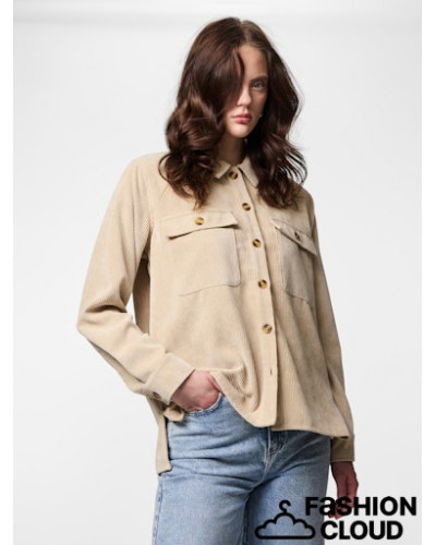 PCEFFI LS  CORDUROY SHIRT WVN NOOS BC