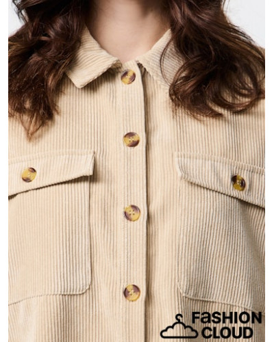 PCEFFI LS  CORDUROY SHIRT WVN NOOS BC