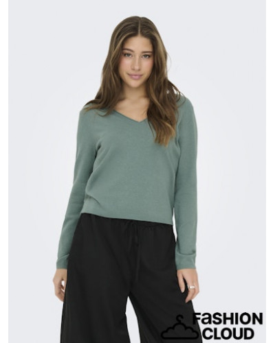 ONLLOYAL LS V-NECK PULLO KNT NOOS