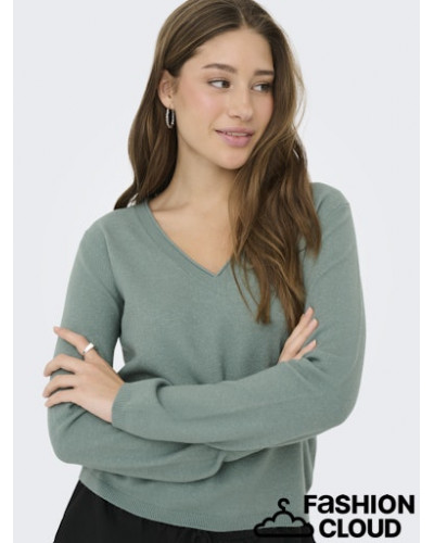 ONLLOYAL LS V-NECK PULLO KNT NOOS