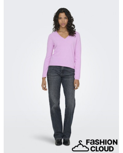 ONLLOYAL LS V-NECK PULLO KNT NOOS