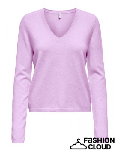 ONLLOYAL LS V-NECK PULLO KNT NOOS