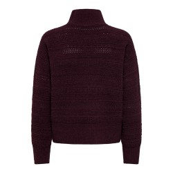 ONLGLOBE Strickpullover mit hohem Kragen