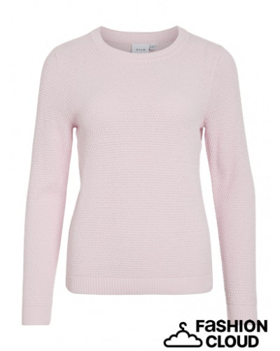 VIDALO O-NECK L/S KNIT TOP- NOOS