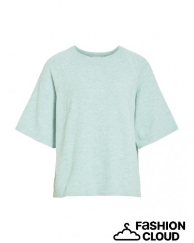 VILIGA 2/4 O-NECK KNIT TOP - NOOS