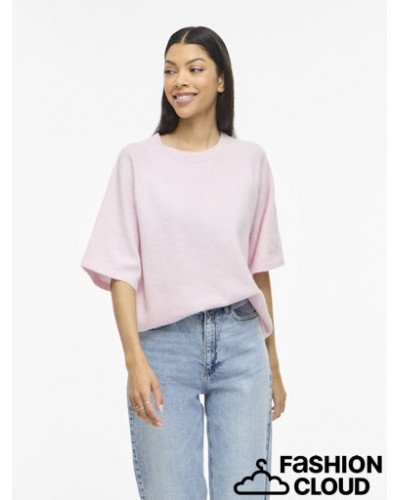 VILIGA 2/4 O-NECK KNIT TOP - NOOS