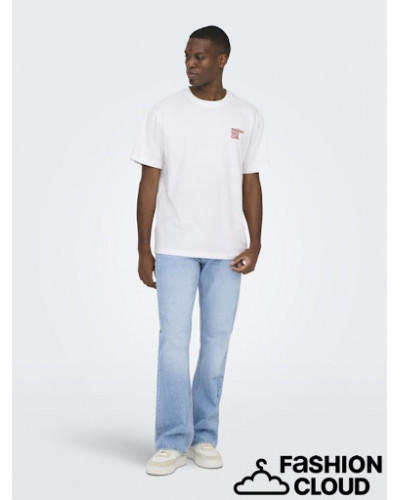 ONSFRED LIFE FOODIE RLX SS TEE