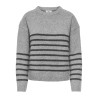 JDYNEEL L/S O-NECK STRIPE PULLOVER KNT