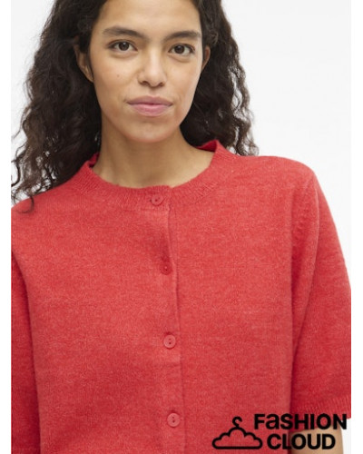 VILIGA 2/4 O-NECK KNIT CARDIGAN - NOOS