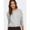 ONLRINE Strick-Cardigan mit Rundhalsausschnitt