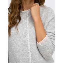 ONLRINE Strick-Cardigan mit Rundhalsausschnitt