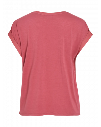 VIELLETTE S/S SATIN TOP - NOOS
