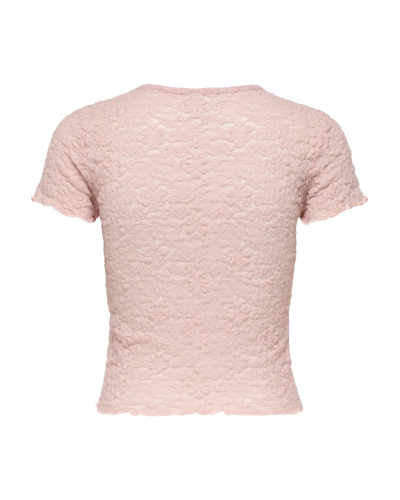 ONLFAITH S/S LACE TOP JRS
