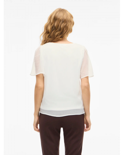 VIFALIA V-NECK S/S TOP - NOOS