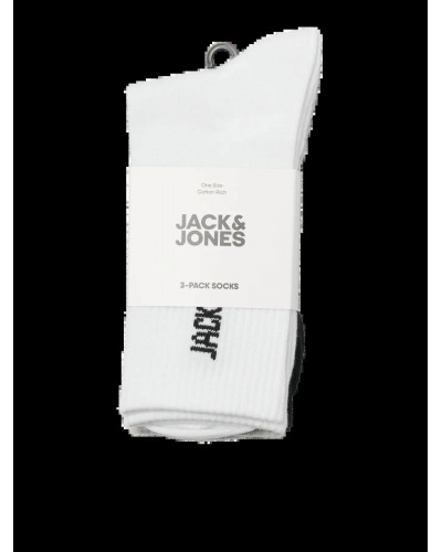 JACLIAM SOLID TENNIS SOCKS 3 PACK