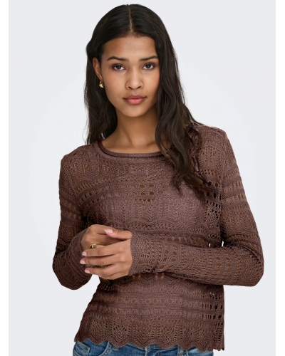 JDYSUN LAY L/S BOATNECK PULLOV. KNT NOOS