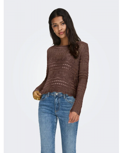 JDYSUN LAY L/S BOATNECK PULLOV. KNT NOOS