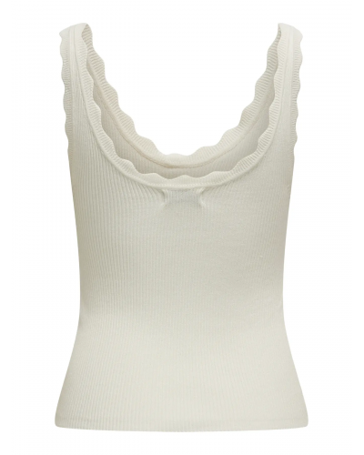 JDYNANNA S/L SCALLOP EDGE TOP KNT NOOS