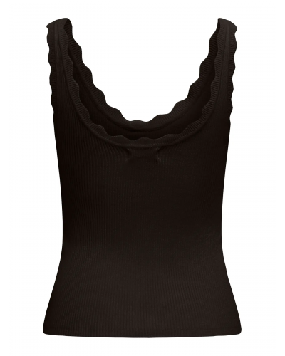 JDYNANNA S/L SCALLOP EDGE TOP KNT NOOS