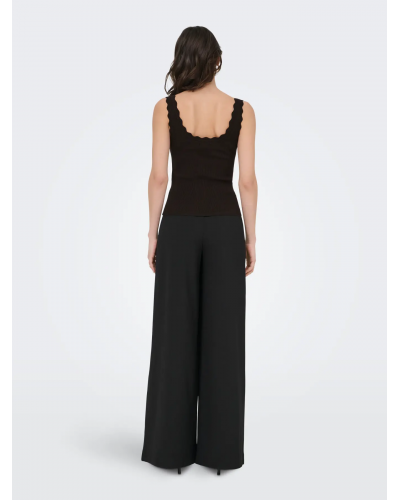 JDYNANNA S/L SCALLOP EDGE TOP KNT NOOS